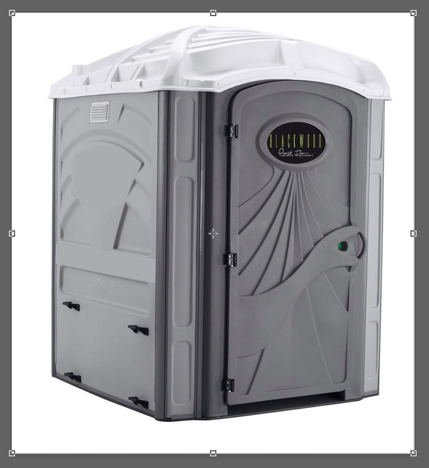 Blackwood standard portable restroom exterior